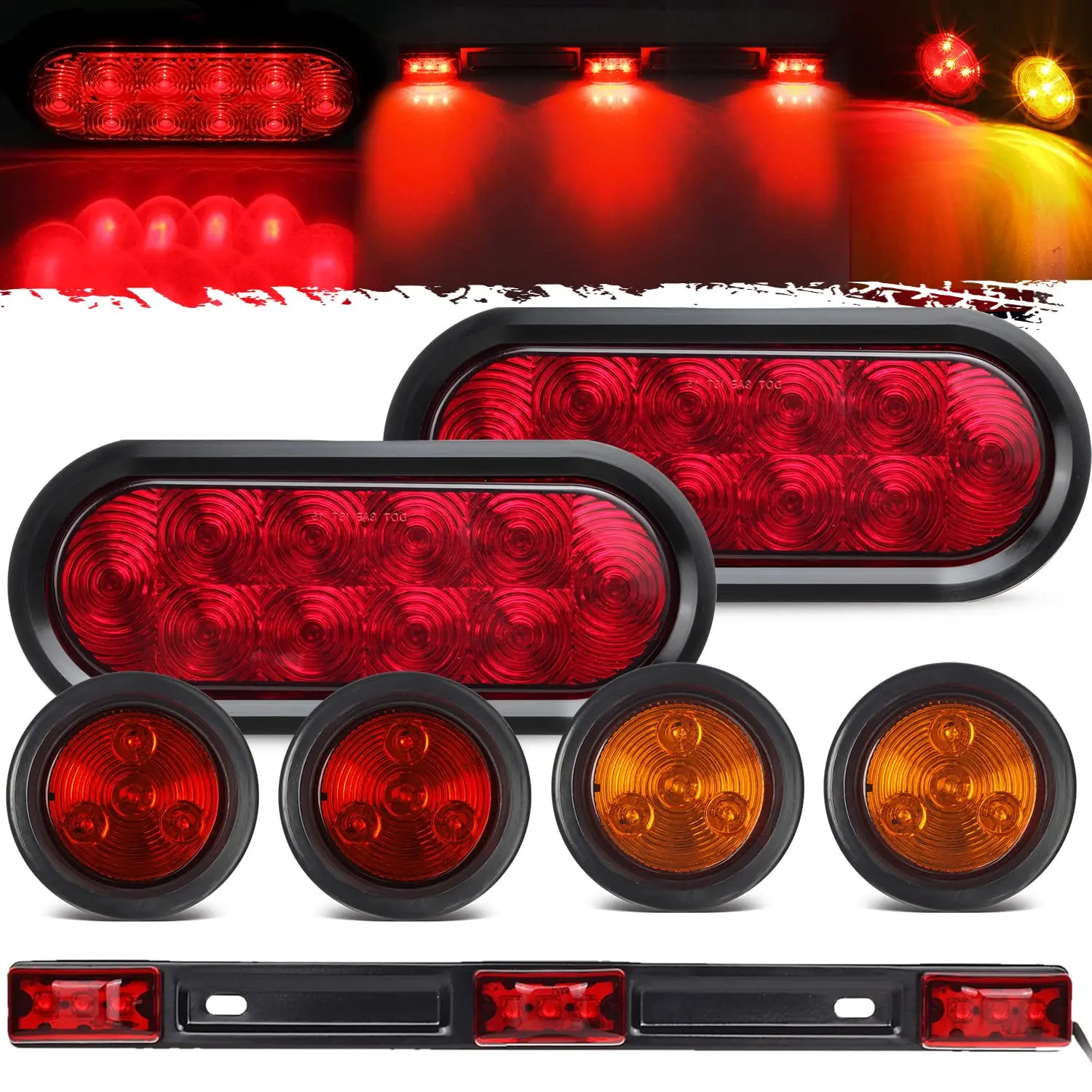 OvalTrailerLightsKit