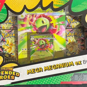 Pokemon ascended heroes mega meganium ex box