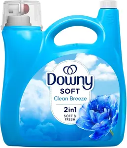 Downy Fabric Softener Liquid, Clean Breeze Scent, 140 fl oz, 190 Loads laundry detergent