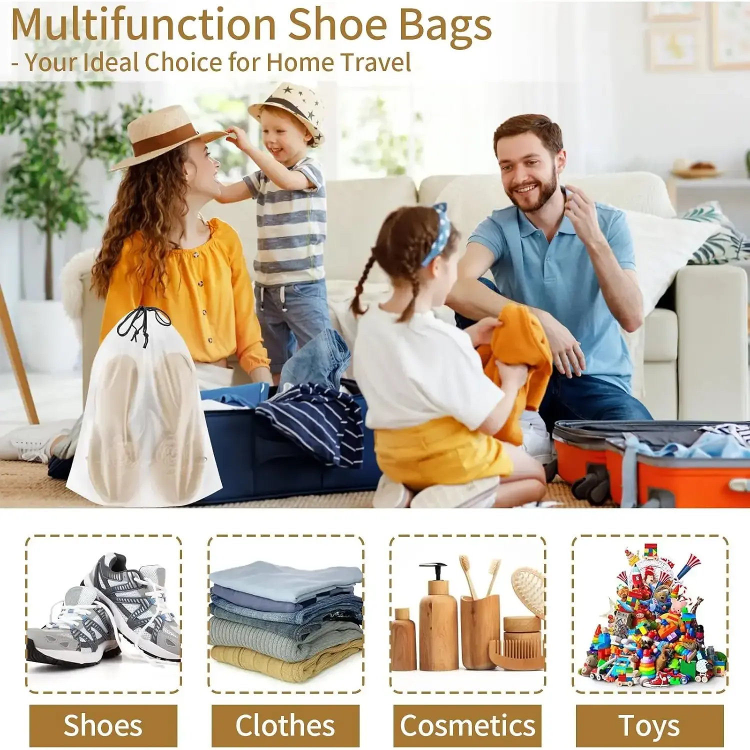 20 piece travel shoe bag set, 15.7-inch x 11.8-inch transparent travel shoe bag packaging, large waterproof portable drawstring travel shoe storage bag, essential for both men and women during travelRAIMENTRY 20 piece travel shoe bag set, 15.7-inch x 11.8-inch transparent travel shoe bag packaging, large waterproof portable drawstring travel shoe storage bag, essential for both men and women during travelRAIMENTRY