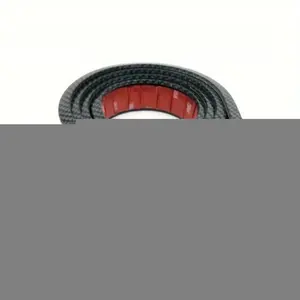 Carbon Fiber Texture Car Wheel Arch Bumper Guard, Weather-Resistant Rubber Anti-Scratch Protection Strip, High-Strength 3M Adhesive Impact Shield for All Vehicles