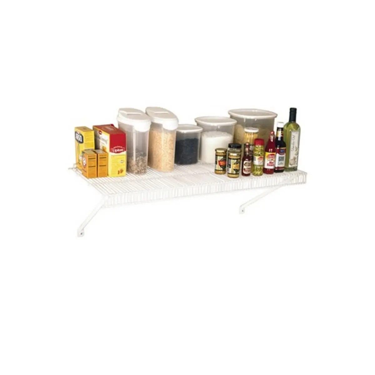 212 MAIN Rubbermaid 41642 Tight Mesh Steel Shelf Kit, 36x16 in. Shelves for Household Textiles, Kitchen Linens
