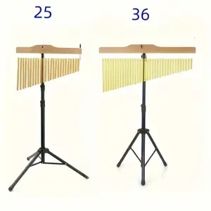 Gold/silver, Adjustable 25 Note Aluminum Tube Wind Chime, Music Percussion Instrument for Band Performances, Accompaniment Instrument for Band Performances, Can Also Be Used for Family Parties, Concerts, Yoga Meditation Relaxation