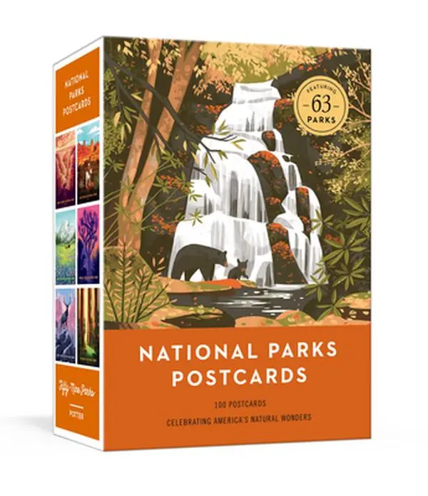 National Parks Postcards: 100 Illustrations That Celebrate America's Natural Wonders -- Fifty-Nine Parks, Cards