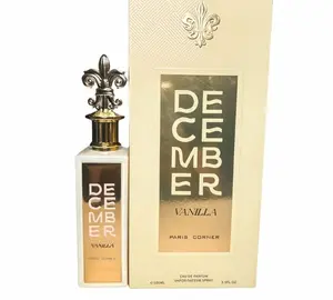 Paris Corner DECEMBER VANILLE EDP 2.7 Fl Oz Unisex Long Lasting Scent Fragrance Perfumes