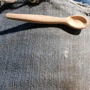 wooden toddler spoon
