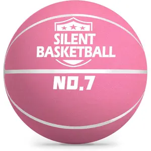 Upgraded Silent Basketball Size 7 - Indoor Noiseless Airless  Basketball,Heavier & Improved Bounce for Real-Like Dribbling,Dribble Dream  Ball with Soft Soundless Bounce