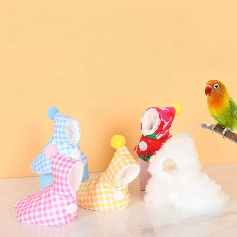 Mini Pet Hoodie | Cozy Winter Wear Sweater for Small Birds Plush Lined Bird Hoodie Cute Winter Bird Cape Your Bird Needs This! Fleece Lined Winter Cloak | Trendy Pet Clothes, Outfits, Clothing, Costume