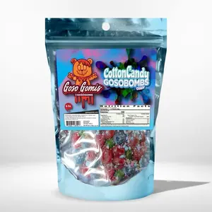 Gosogummies Corton Candy Gushers Snack Bonbon