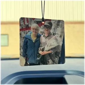 Customizable Air Freshener Square - Personalized Photo Air Freshener with Various Fragrances - Perfect for Gifting & Keepsake