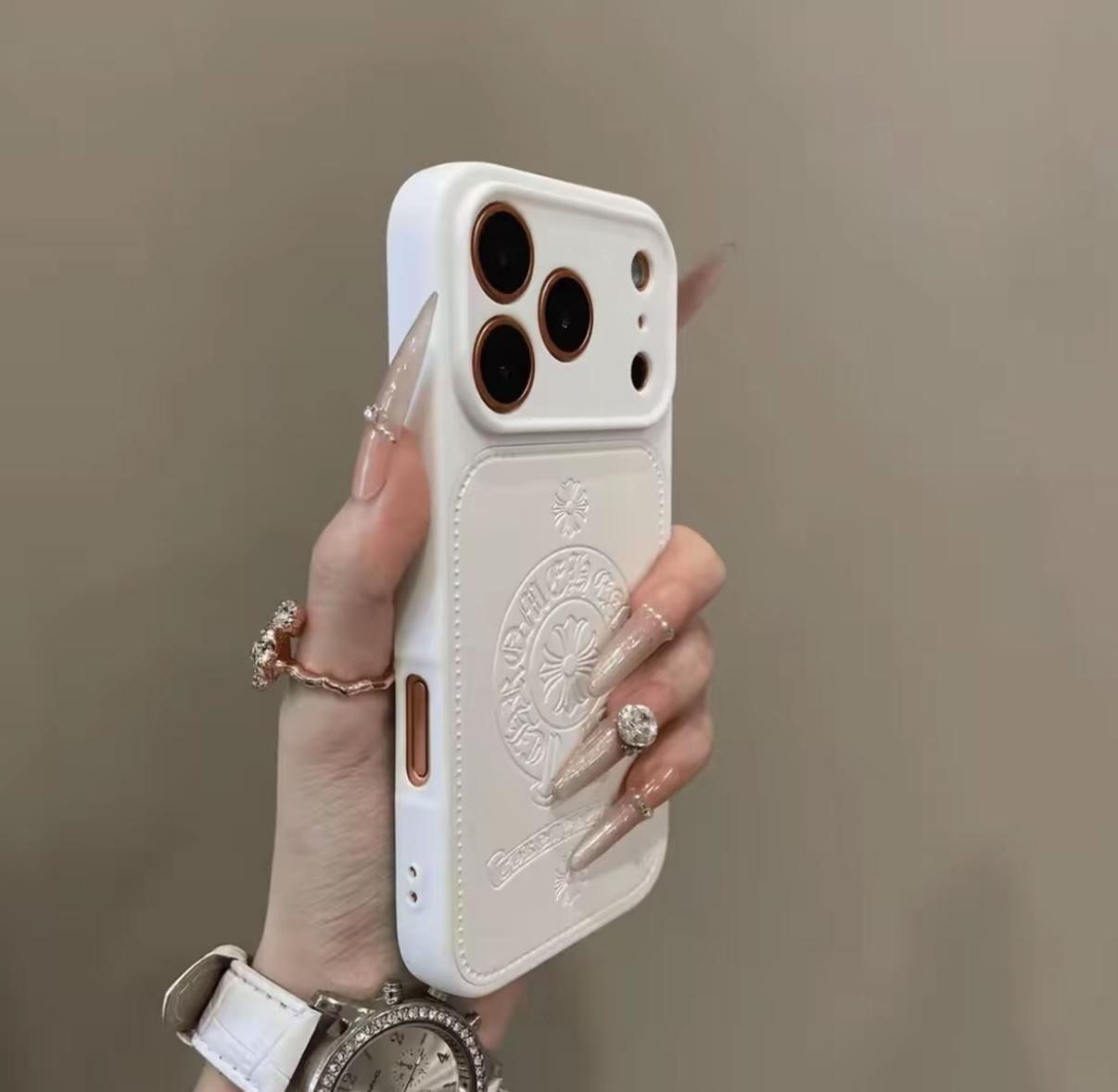 Pink Printed Premium Phone Case Compatible with iPhone 17/16/15/14/13/12/11 Pro Max Plus – Stylish New Design, Soft Leather-Like Material. Provides drop protection for the iPhone 16 Pro. Unisex Birthday Gift