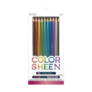 Color Sheen Metallic Colored Pencils - Set of 12
