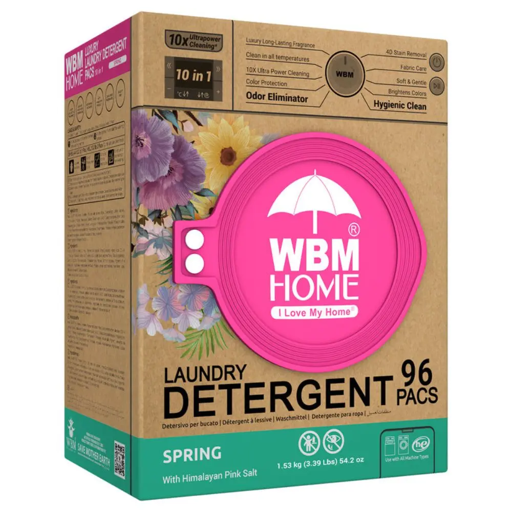 WBM Laundry Detergent Pods | Luxury Spring Scent WBM Laundry Detergent Pods | Luxury Spring Scent
