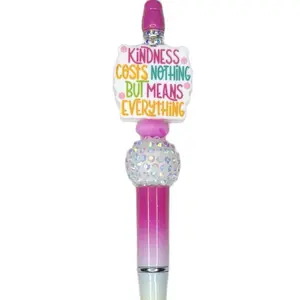 *Live Claim* Beaded Pens, Badge Reels, Velcro Badge Reels, Acrylic Add Ons, Pen Boxes, Magnets Specialty Pen Colorful Highlighter Marker