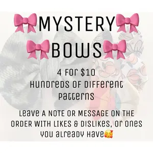 Hair Bows | Four for Ten Dollars | Mystery