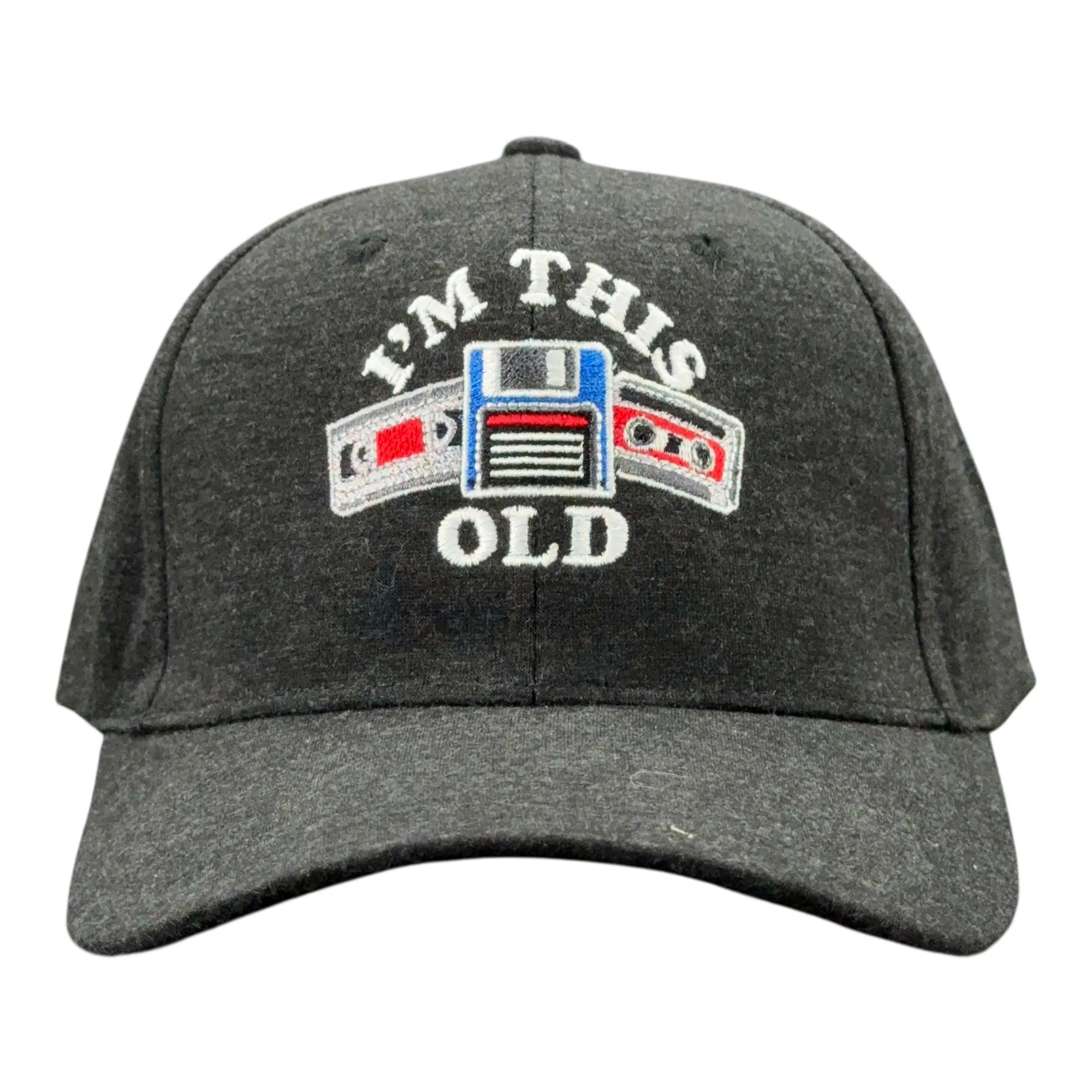 Im This Old Hat Funny Sarcastic Retro Video Tape Baseball Cap Funny Hats Vintage Funny Birthday Novelty Caps for Men Black - Im Standard Im This Old Hat Funny Sarcastic Retro Video Tape Baseball Cap Funny Hats Vintage Funny Birthday Novelty Caps for Men Black - Im Standard