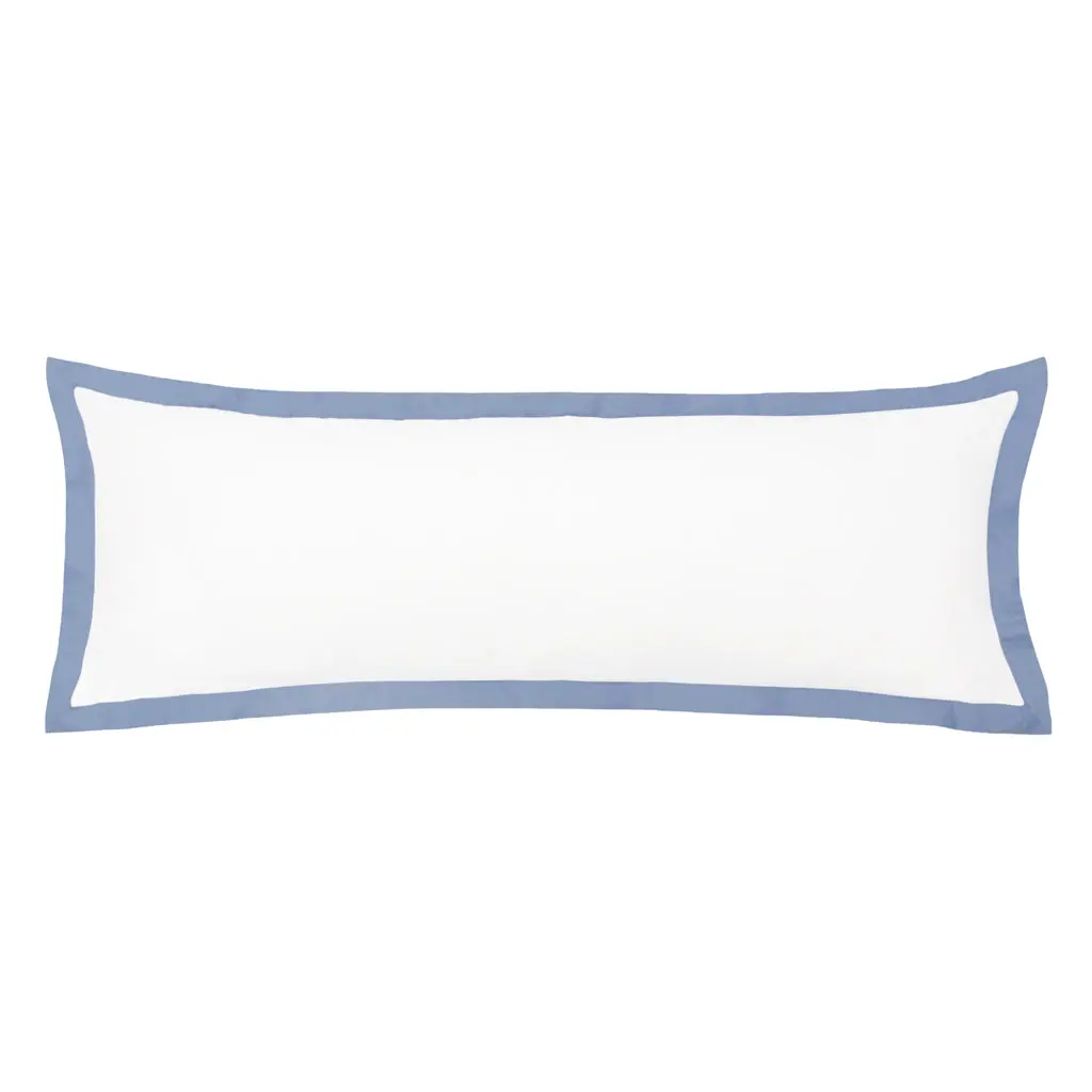 The Linden Coastal Blue Extra Long Lumbar Throw Pillow