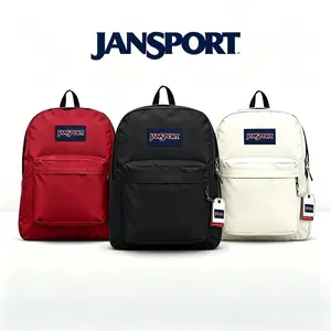 JanSport SuperBreak One Backpacks - Durable, Lightweight Bookbag with 1 Main Compartment, Front Utility Pocket with Built-in Organizer - Premium Backpack, Black