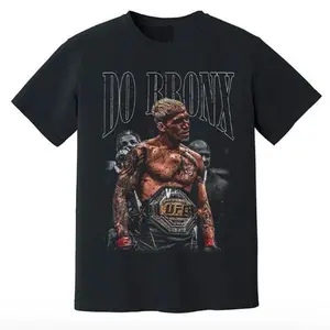 Vintage Do Bronx Charles Oliveira Unisex T-Shirt – UFC Graphic Shirt, Oversized Streetwear for Fight Fans