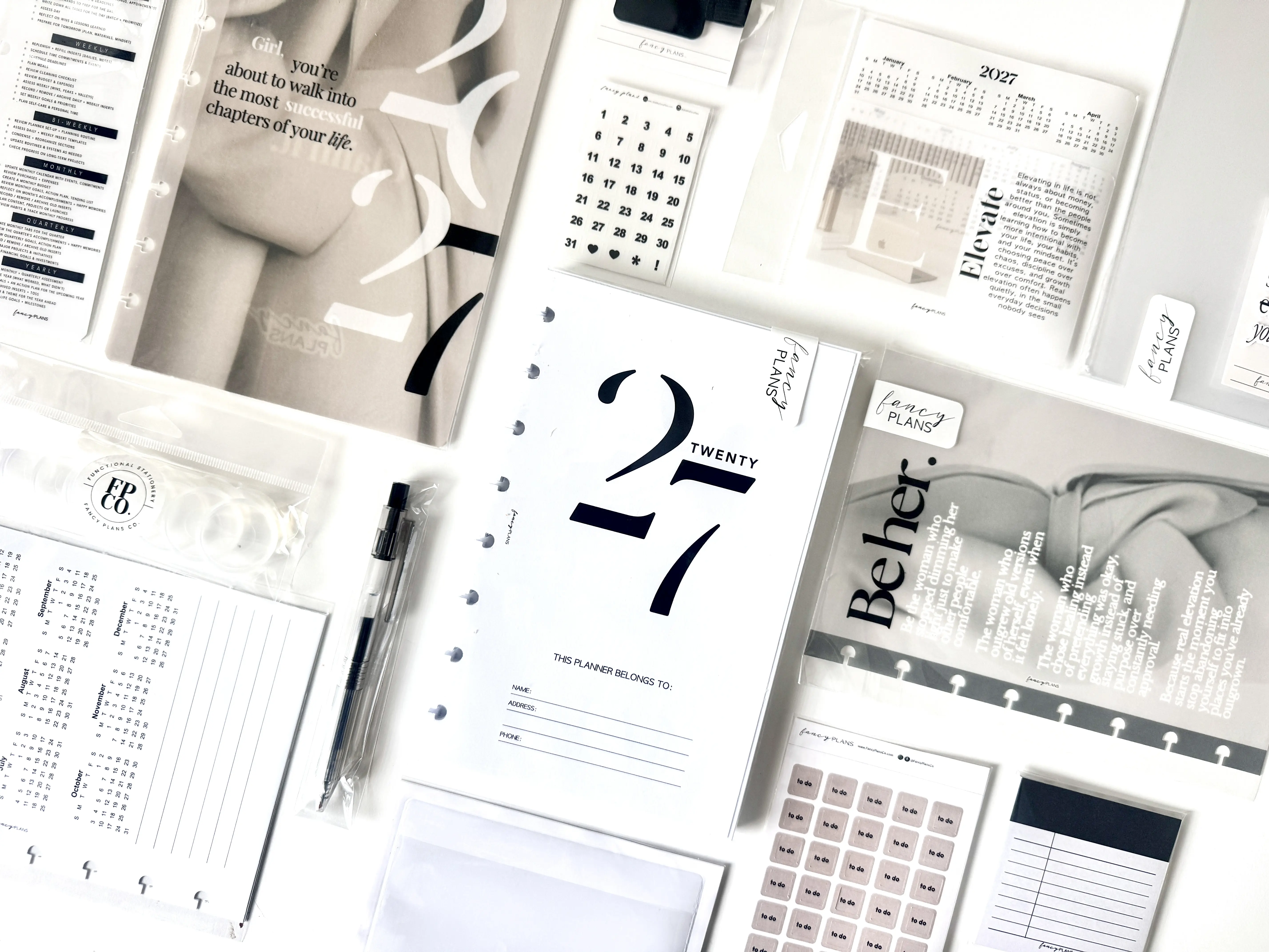 2027 Planner Stationery Box