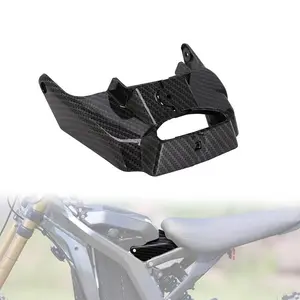 SurRon Battery Cover Sur Ron Battery Compartment Protect Carbon Fiber Pattern for SurRon Light Bee X S Electric Dirt Bike Motorcycle Accessories