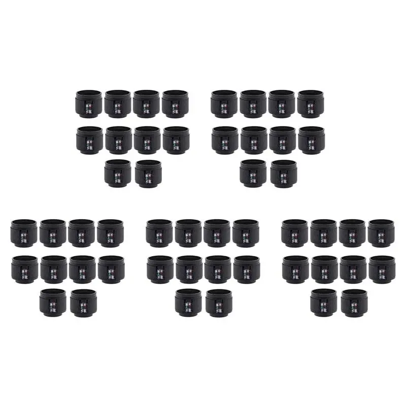 50 Plastic Professional Dynamic Microphone Capsule Head, Wireless Microphone Replacement Core