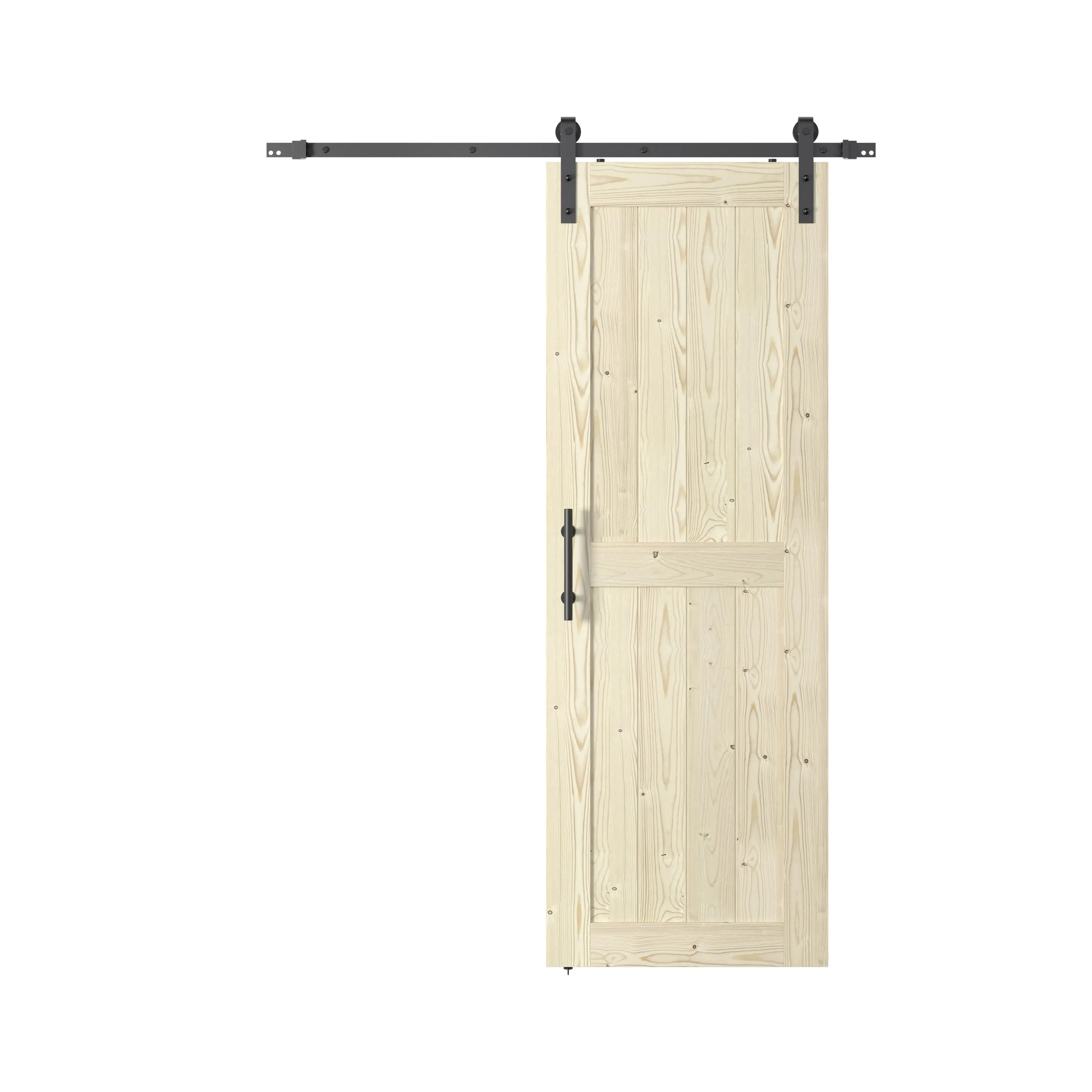 Coast Sequoia K Series Knotty Wood Unfinished Barn Door With Sliding Hardware Kit Coast Sequoia K Series Knotty Wood Unfinished Barn Door With Sliding Hardware Kit