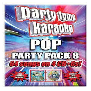 Party Tyme Karaoke Pop Party Pack 8 (4 CD)