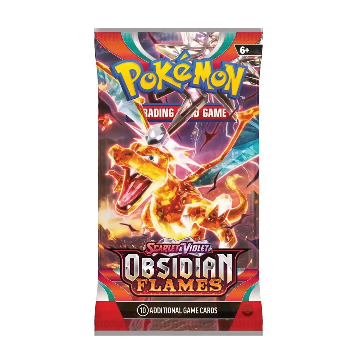 OBSIDIAN FLAMES BOOSTER PACK (PRODUCT IS RIPPED LIVE)