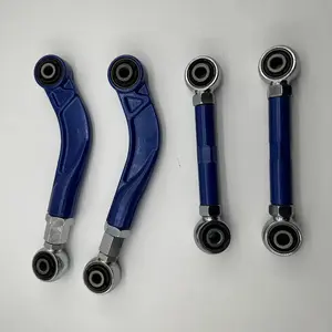 AUTOJACK MOTION 4 Pcs Set of Steel Adjustable Rear Camber & Toe Kit Control Arms For Lincoln MKC 2015-2019