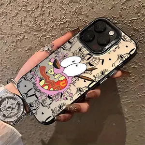 Phone Case Cover for Courage The Cowardly Dog, Suitable for Iphone Models 16, 15, 14, 13, 12, 11 Mini, Pro, Max, X, XR, XS Max, 8, And 7 Plus, with a Shock-Resistant Matte Back, Protector