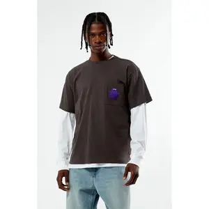 McDonaldland Men's Grimace Birthday Pocket T-Shirt - Multicolor