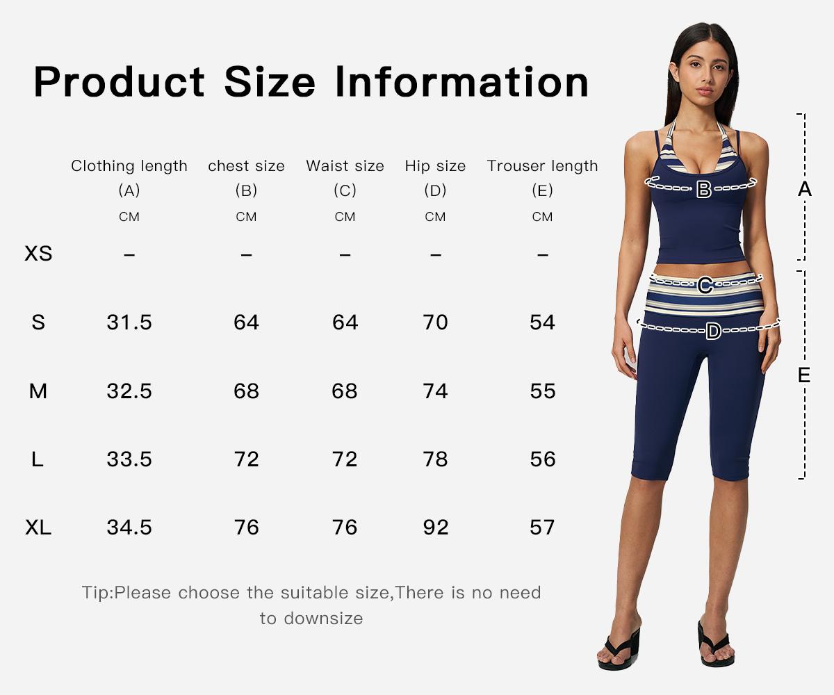 MFVIM women’s color-block double-layer halter yoga tank top set — waist-cinching, butt-lifting mid-length athletic shorts; two-piece fitness set with a nude feel,travel essentials,camping essentials