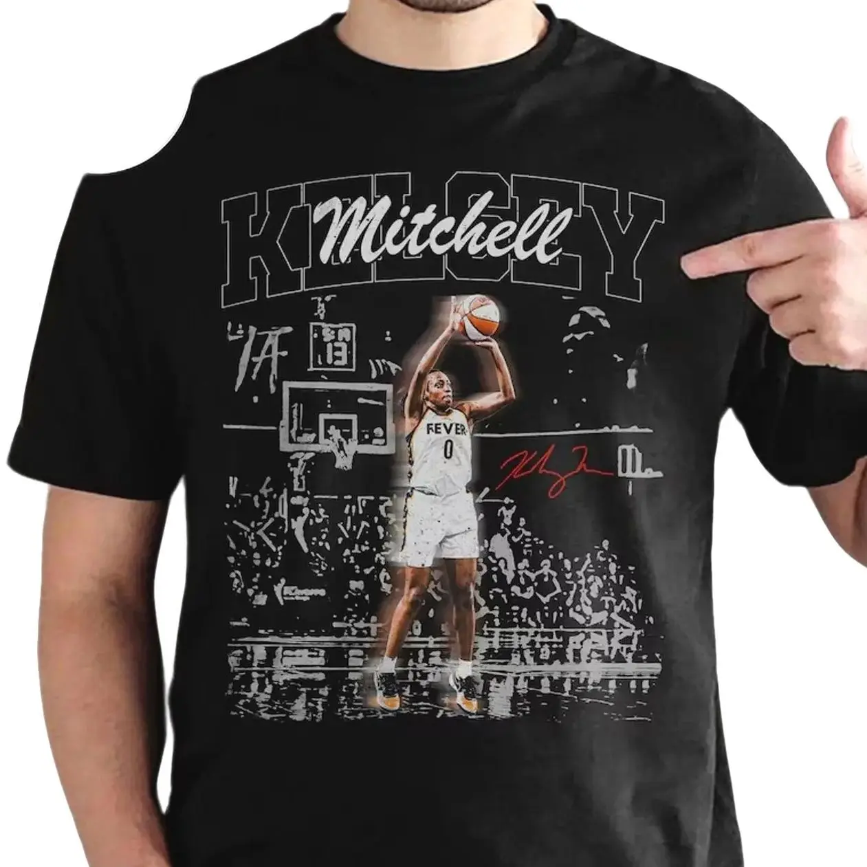 Edition Kelsey Mitchell Basketball Shirt Cotton