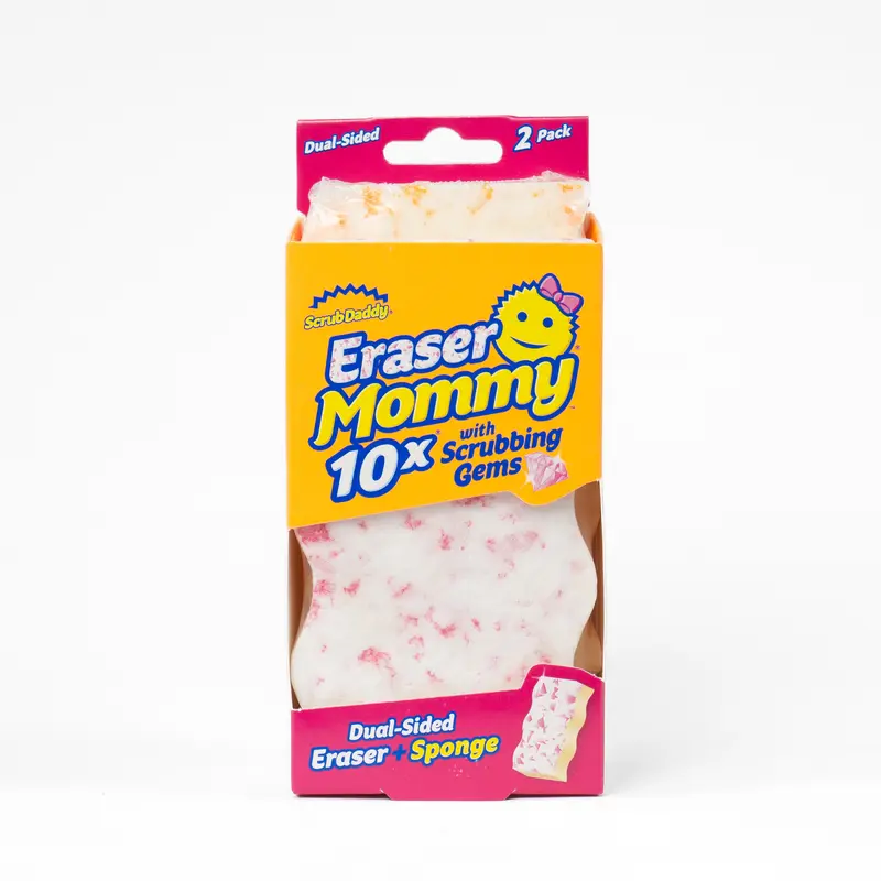 Scrub Daddy Eraser Mommy 10x with Scrubbing Gems