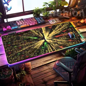 Stock market chart pattern Forex Mouse Pad Mousepad HD Printing Computer Gamers Locking Edge Non-slip RGB Mouse Pad XXL90x40cm Keyboard PC Desk Pad