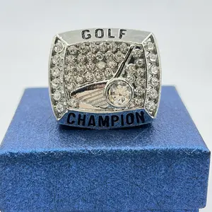 Golf Championship Rings golf ring Trophies with Display Box
