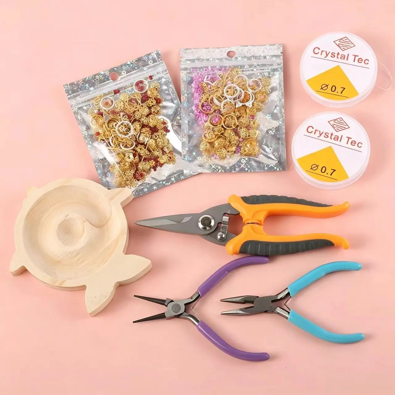 #CocoShop DIY Tools & Kits --Basic & Necessary for Bracelet Keychain Pen DIY Newbie