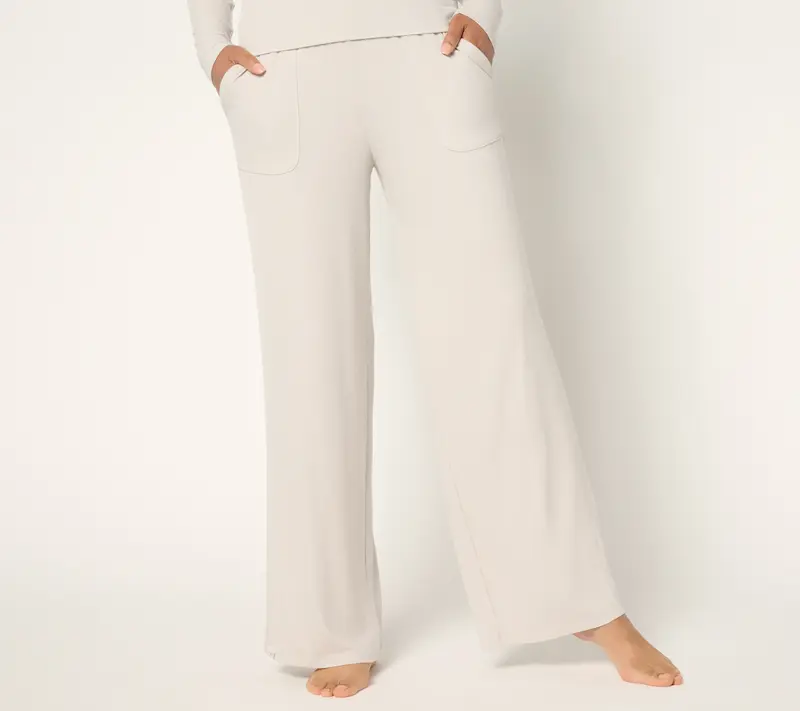 Barefoot Dreams Tall MC Ultra Soft Rib Patch Pocket Pant