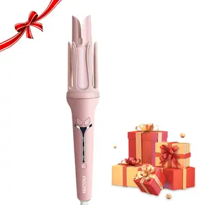 SummerWins Faszin Automatic Hair Curling Iron, 32 mm/12.6 in Hair Curler, Negative Ion Automatic Hair Hair Curl Wand, 3 Modes Adjustable Temperatures Rotating Curling Iron for Women, Hair Styling Tools for Home, Hair Styler, Ceramic Curling IronsDealsForY