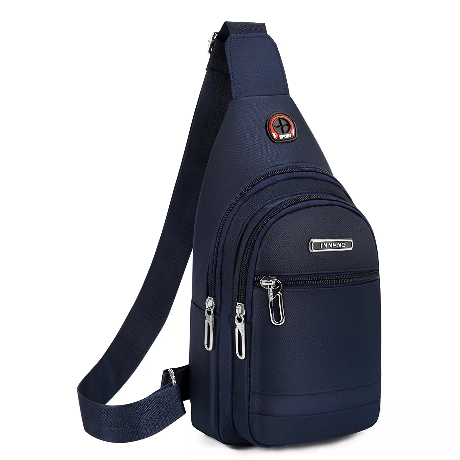 Crossbody Bags Sling Backpack, Multipurpose Cross body Shoulder Bag for Men Chest Bag Travel Hiking Daypack