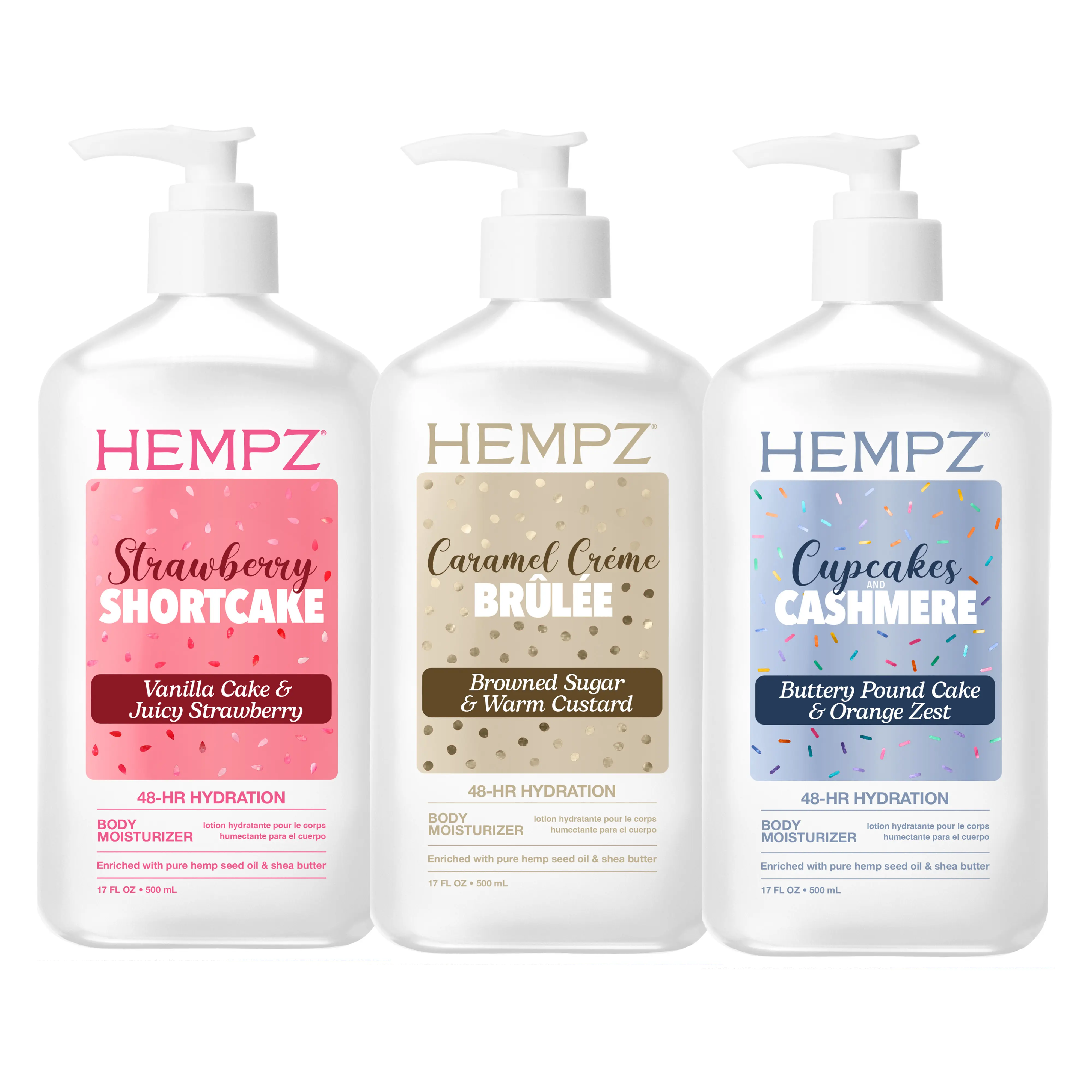 Hempz Exclusive Indulgence Moisturizing Lotion Bundle
