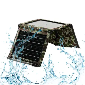 Upgraded Portable Solar Charger Foldable Solar Panels USB Ports 30W Solar Charger(5V/3A Max) Waterproof for Camping Backpacking Compatible with Cell Phone,iPhone,iPad,Samsung Galaxy, LG