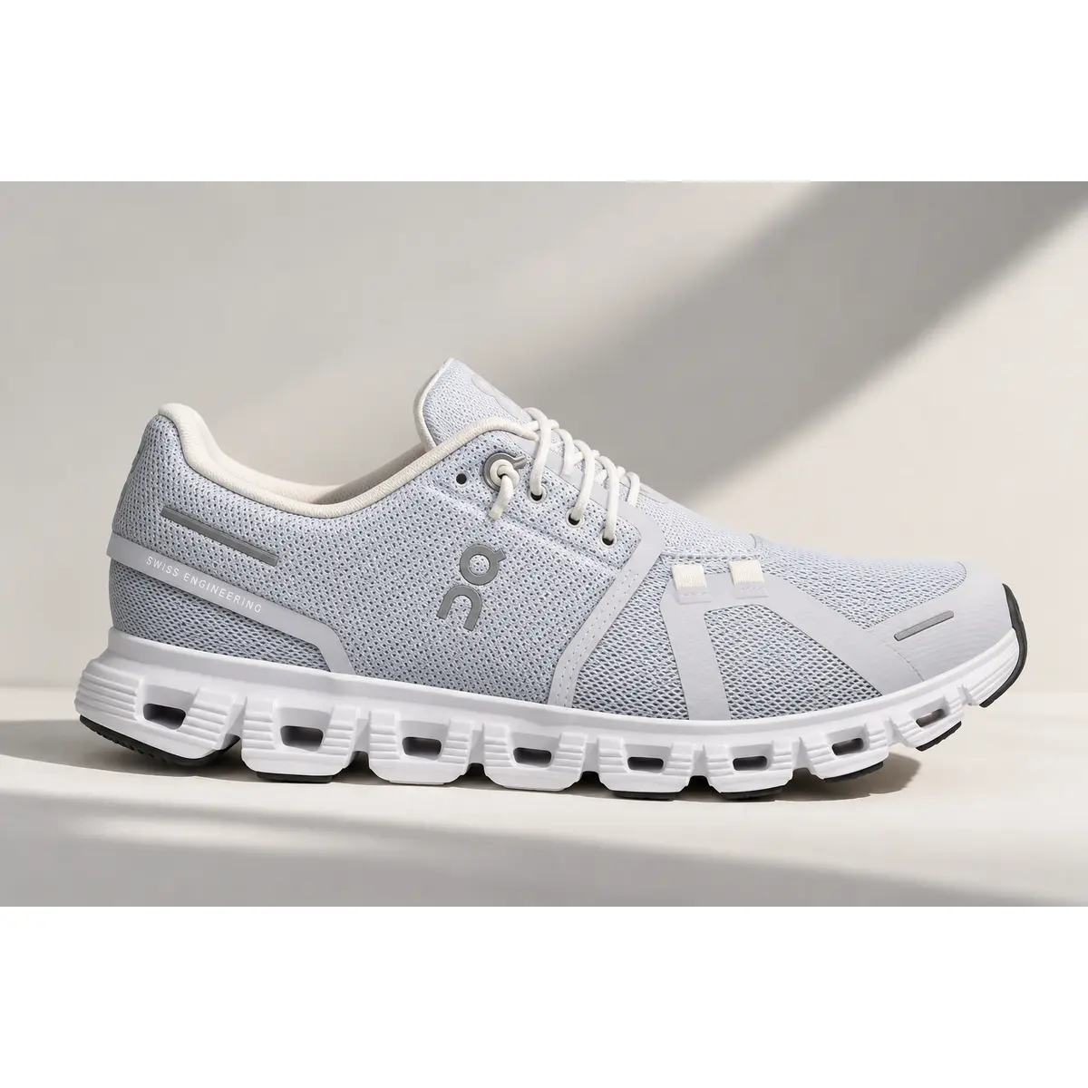 On Running Cloud 6 Glacier White Women's Fashion Shoes New