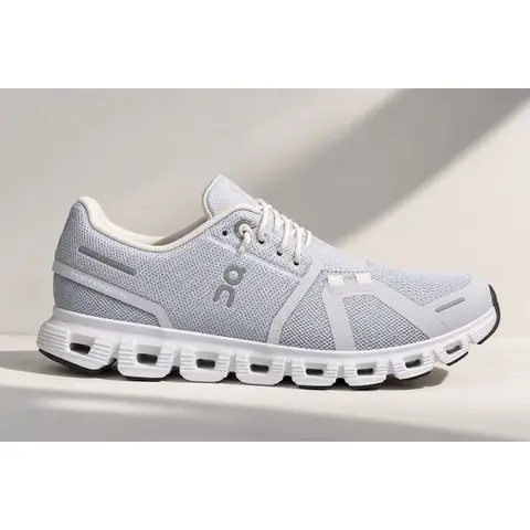 On Running Cloud 6 Glacier White Women's Fashion Shoes New