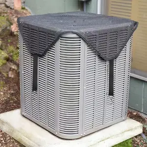 Central Air Conditioner Outdoor Unit Cover, Universal Outdoor AC Protective Cover & Indoor AC Dust Cover, Full Protection Dustproof Waterproof Sunshade Cover
