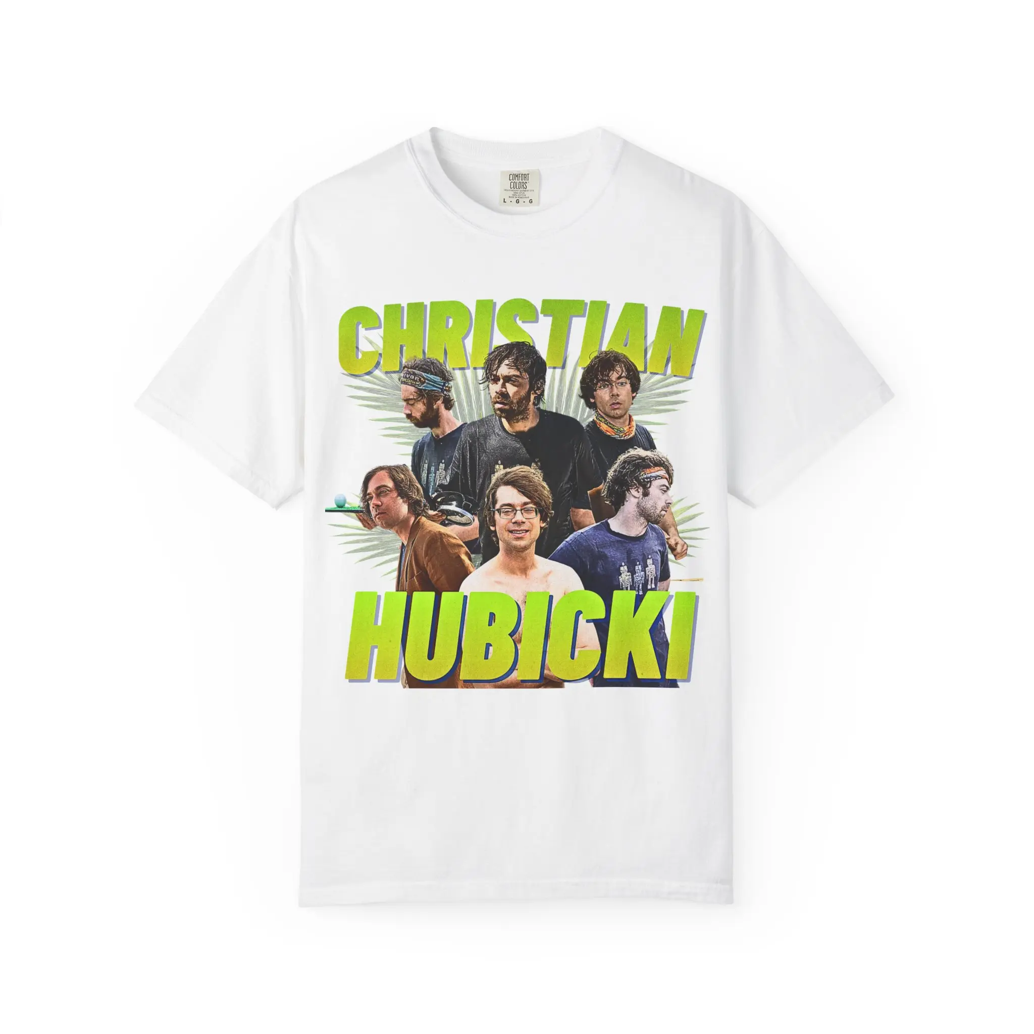 Survivor Christian Hubicki Vintage Graphic T-Shirt, Comfort Colors Tee, Survivor Fan Gift, Unisex