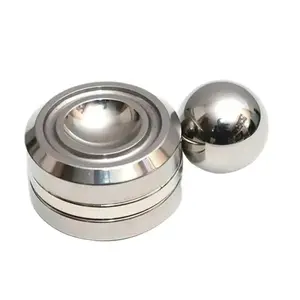 Adult Desktop Stress Relief Metal  Fidget Toy Decompression Hypnosis Rotary Gyro Fingertip Toy Kinetic Round Spinner Gift