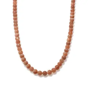 Sunstone Beaded Necklace