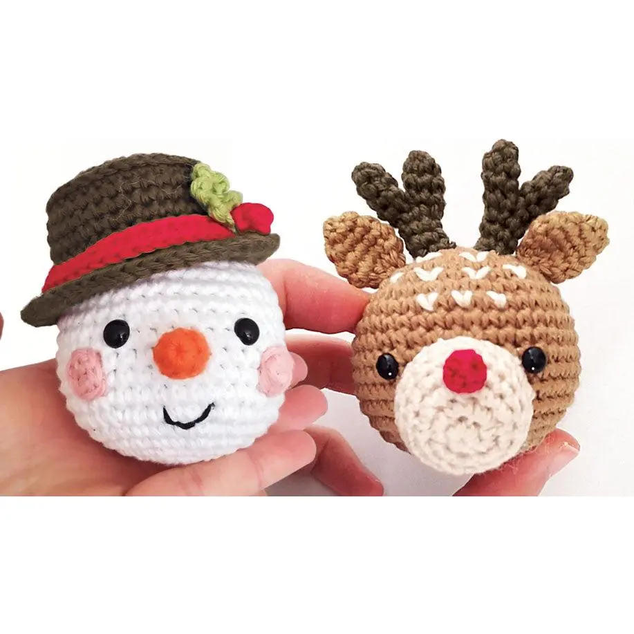 Christmas Baubles Crochet Kit
